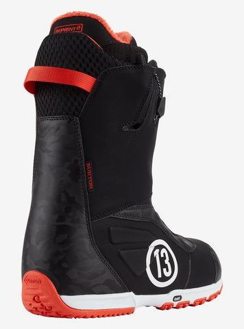 Burton Ruler Snowboard Boots Mens Black / Red