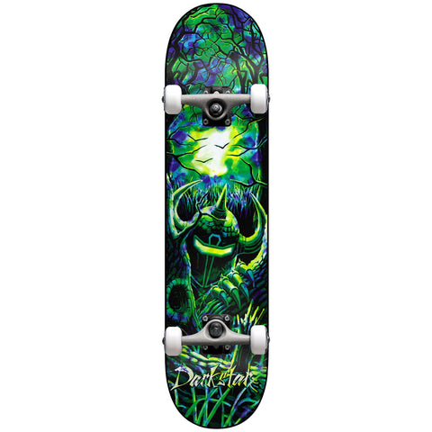 Darkstar Woods Skateboard Complete Green / Blue 8.125
