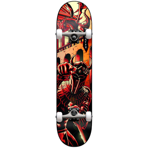 Darkstar Inception Dragon Skateboard Complete 8.125 Red