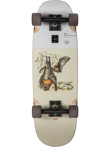 Globe Short Cut Skateboard Complete 28 Flying Foxes