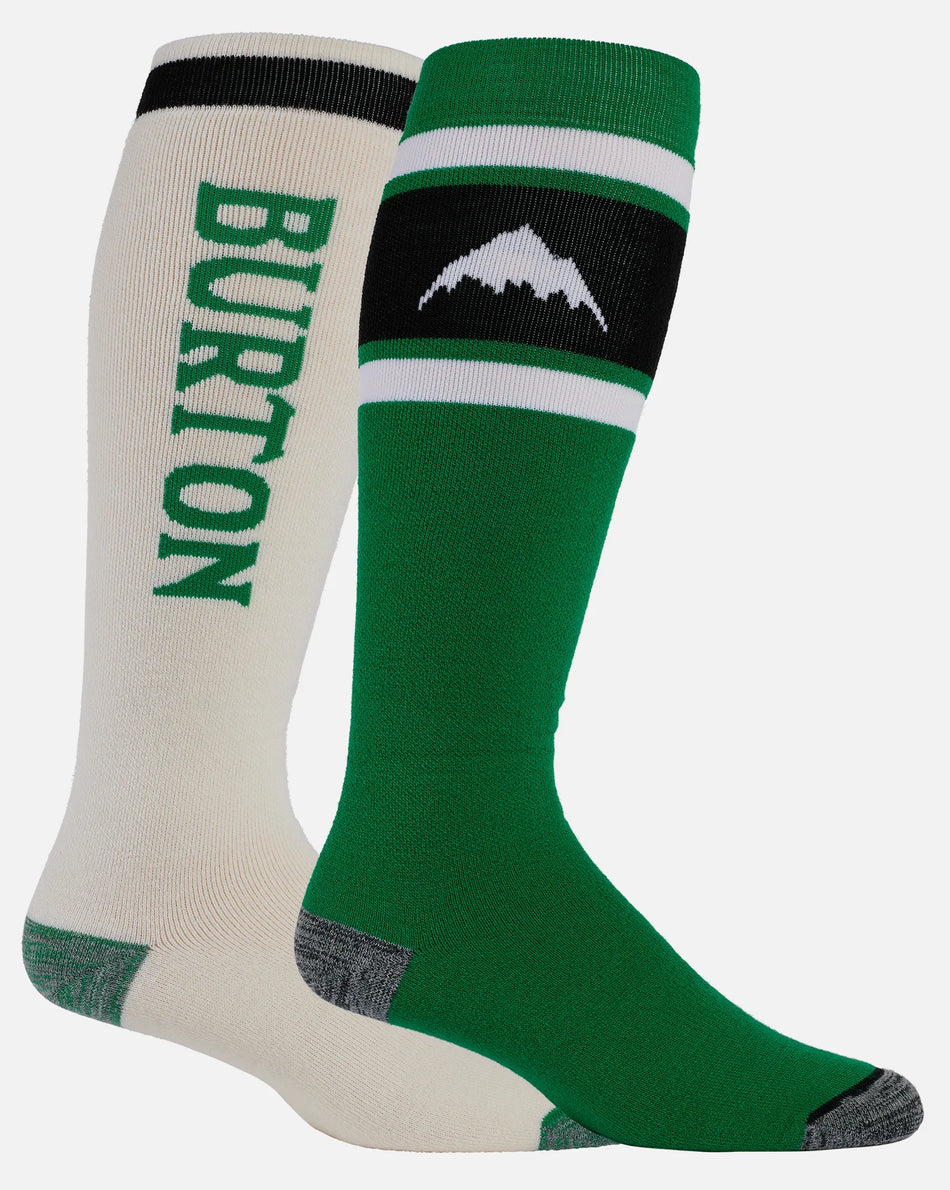 Burton Weekend Midweight Two Pack Socks Mens Clover Green - Elevation107