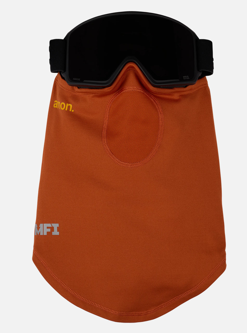 Anon MFI Mid Weight Neck Warmer Mens Warm Grey - Elevation107