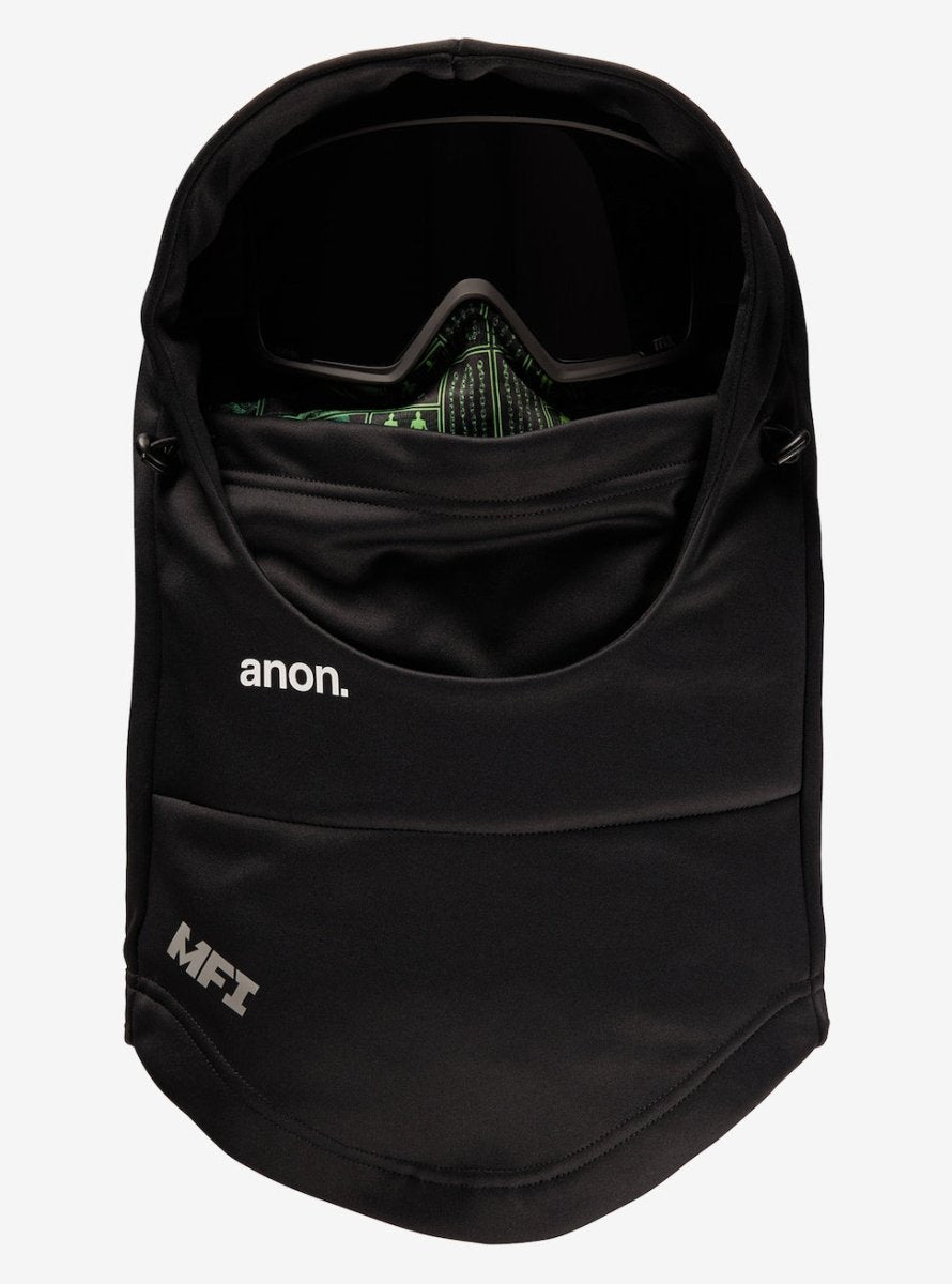 Anon MFI Hooded Balaclava Mens Squares Black - Elevation107