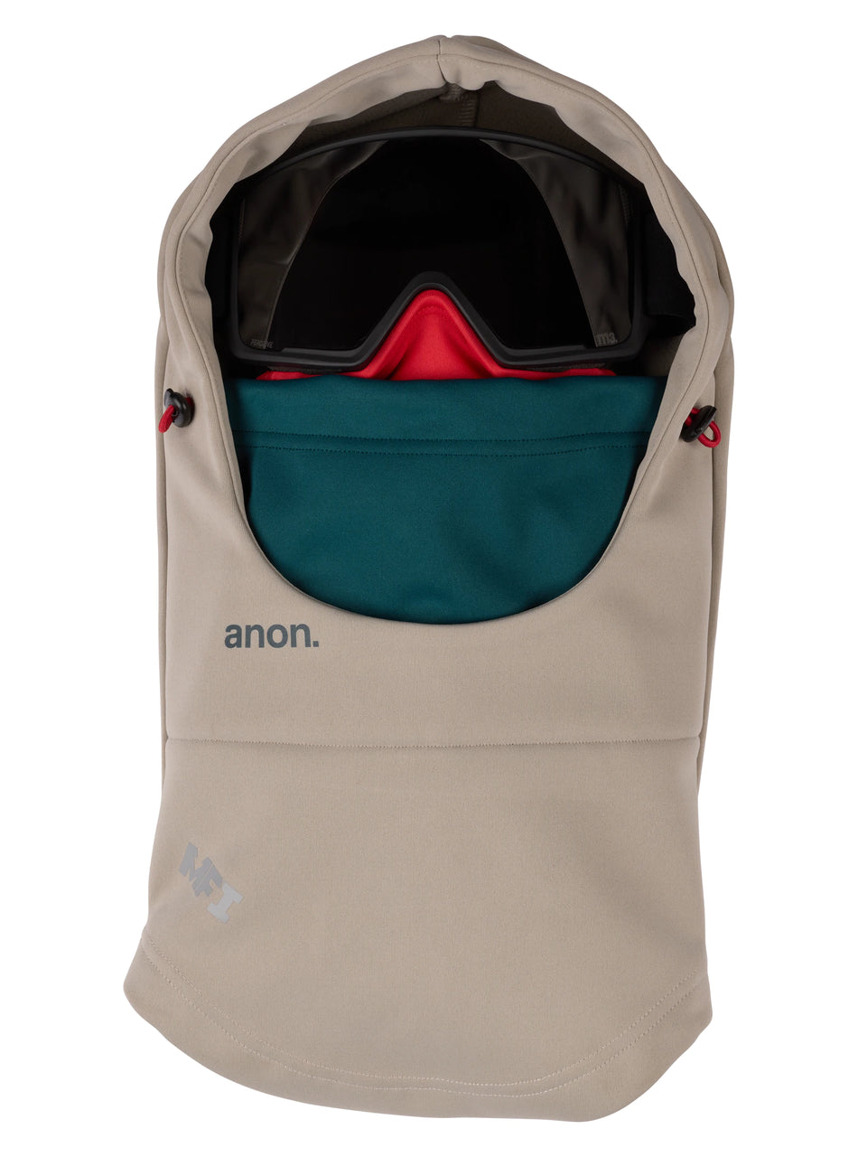 Anon MFI Hooded Balaclava Mens Warm Grey - Elevation107