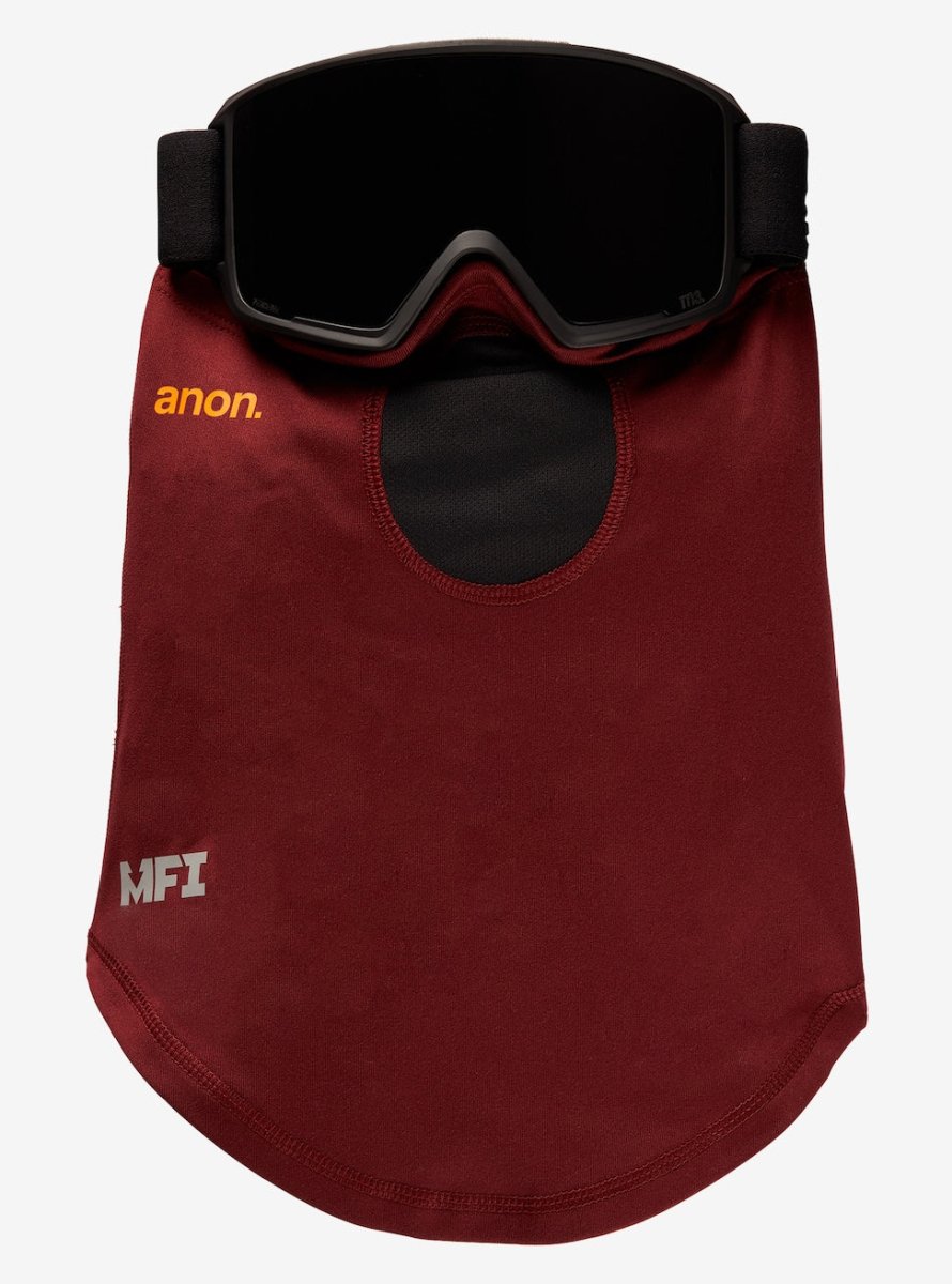 Anon MFI Light Weight Neck Warmer Mens Maroon - Elevation107