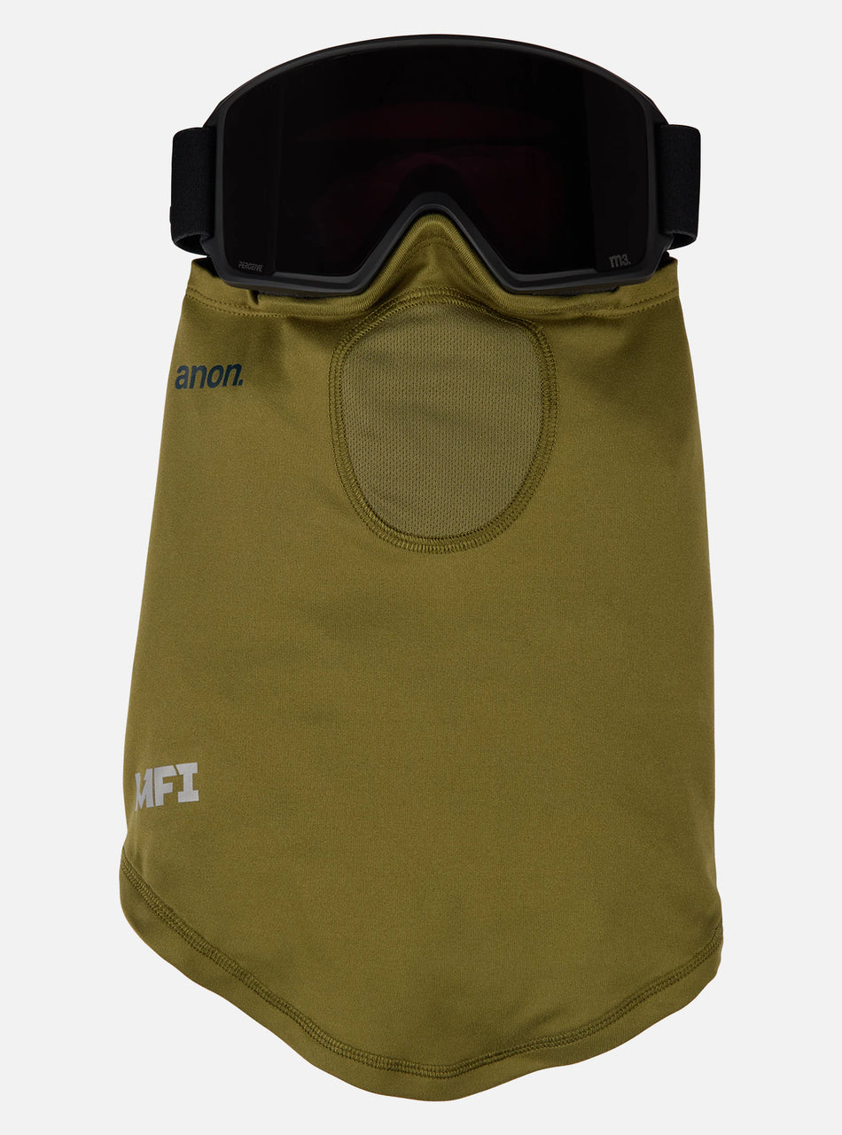 Anon MFI Light Weight Neck Warmer Mens Green - Elevation107