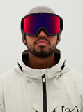 Anon Relapse Goggles 2023 Black / Perceive Sunny Red Lens
