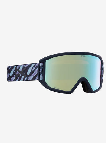 Anon Relapse Goggles 2023 Tie Dye / Perceive Variable Blue Lens