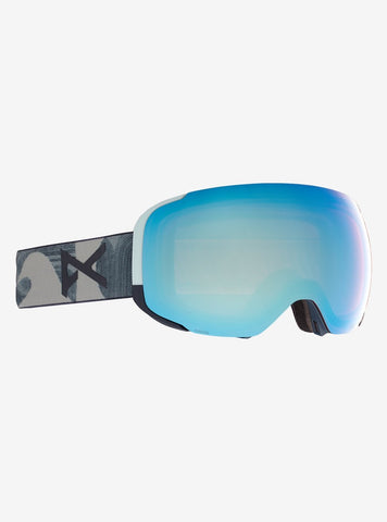 Anon M2 Goggles & Spare Lens Mens Asian Fit 2022 Ty Williams / Perceive Variable Blue Lens