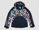 ONeill Adelite Girls Jacket Blue Print / Pink