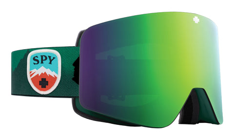 Spy Marauder Goggles Trailblazer Green HD Plus Bronze with Green Spectra Mirror + Spare Lens
