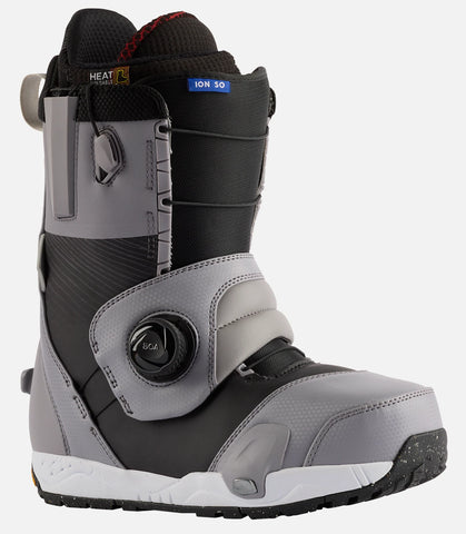 Burton Ion Step On Mens Snowboard Boots Sharkskin / Black