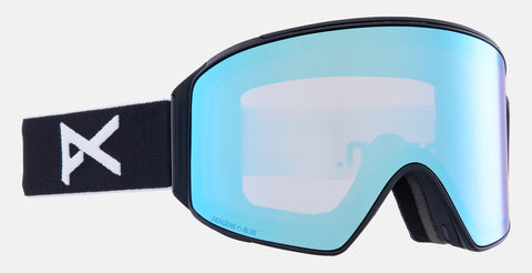 Anon M4 Toric Goggles MFI Face Mask & Spare Lens Mens 2023 Black / Perceive Variable Blue Lens