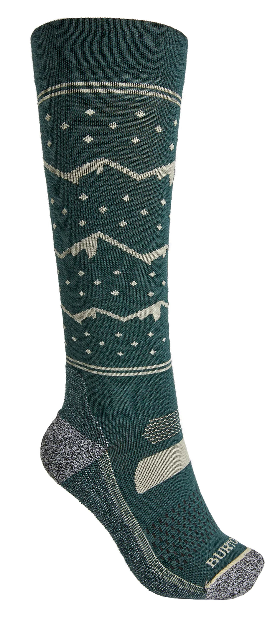 Burton Performance Ultralight Socks Womens Mountain Stripe - Elevation107