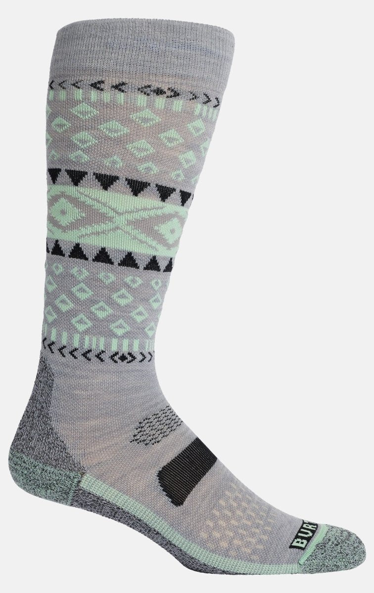 Burton Performance Lightweight Socks Womens Jewel Green - Elevation107
