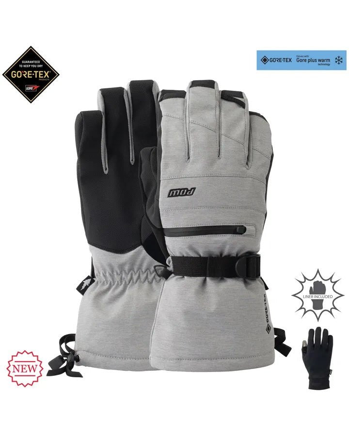 POW Wayback Gore - Tex Long Glove Grey - Elevation107
