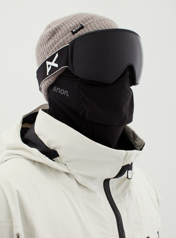 Anon M4 Toric Goggles MFI Face Mask & Spare Lens Mens 2022 Polarised Black / Polarised Smoke