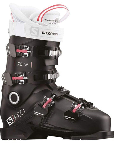 Salomon X Access 70 Wide Ski Boots Womens White / Black