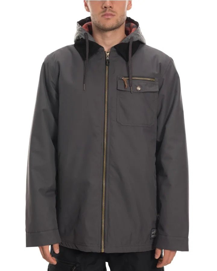 686 | Garage Insulated Mens Snow Jacket | Charcoal - Elevation107