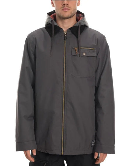 686 | Garage Insulated Mens Snow Jacket | Charcoal - Elevation107