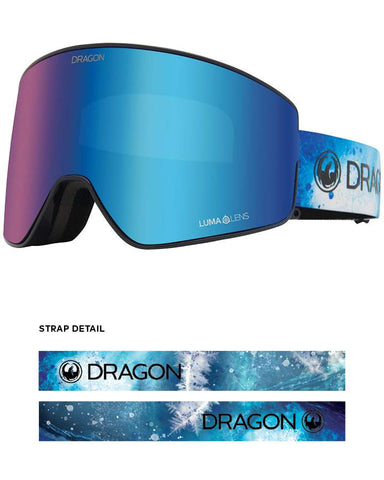 Dragon PXV2 Snow Goggles Permafrost / Lumalens Blue Ion + Spare Lens