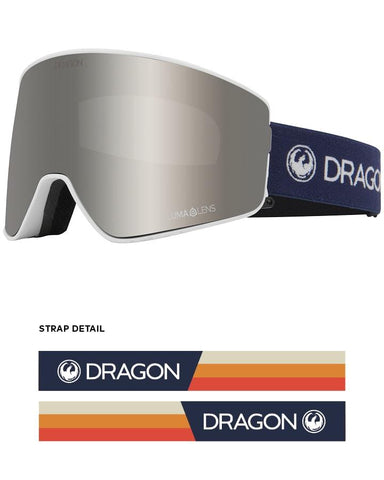 Dragon PXV2 Snow Goggles Camper / Lumalens Silver Ion + Spare Lens