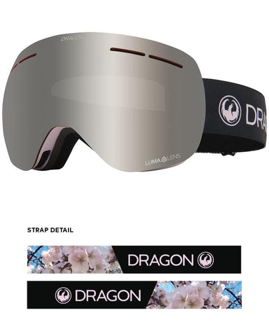 Dragon X1S Snow Goggles Sakura / Lumalens Silver Ion + Spare Lens