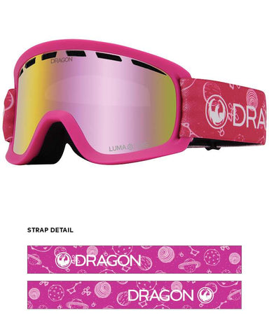 Dragon LIL D Goggles Kids Venus / Lumalens Pink Ion