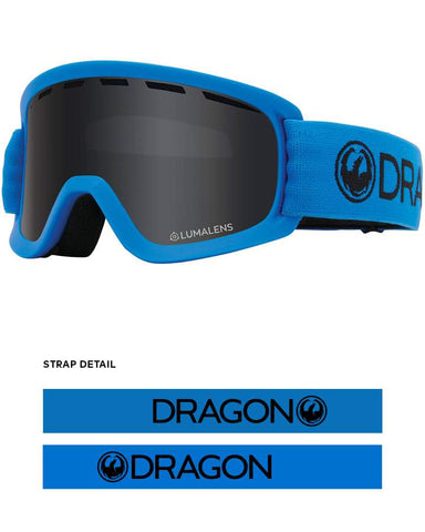 Dragon LIL D Goggles Kids Soft Blue / Lumalens Dark Smoke