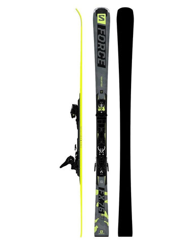 Salomon S/Force Fx 76 Snow Skis + Salomon M11 GW L Bindings Mens 2022