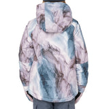 686 Hydra Insulated Jacket Girls 2023 Dusty Orchid Marble