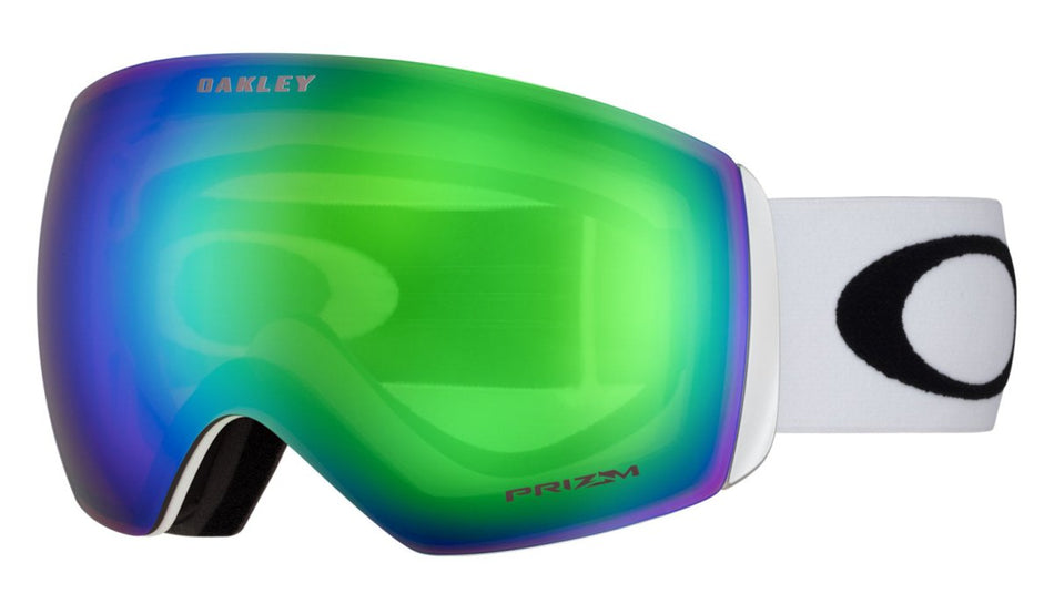Oakley Flight Deck L Goggles Matte White / Prizm Jade Iridium - Elevation107