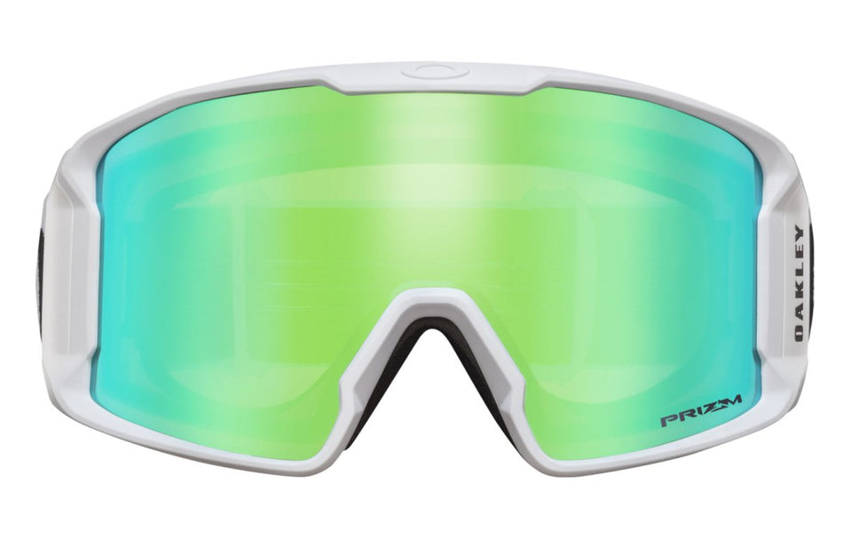 Oakley Line Miner L Goggles Matte White / Prizm Jade Iridium - Elevation107