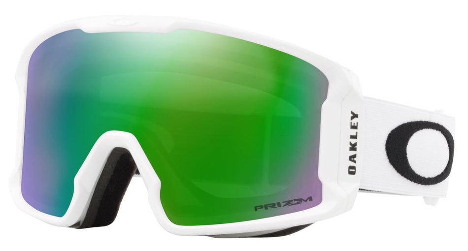 Oakley Line Miner M Goggles Matte White / Prizm Jade Iridium - Elevation107