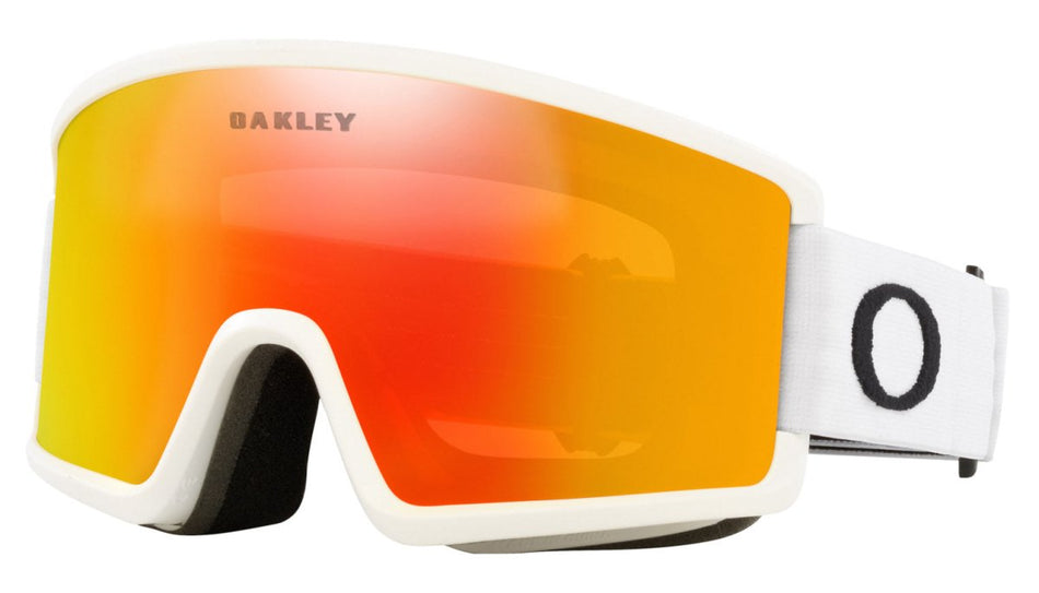 Oakley Target Line L Goggles Matte White / Fire Iridium - Elevation107