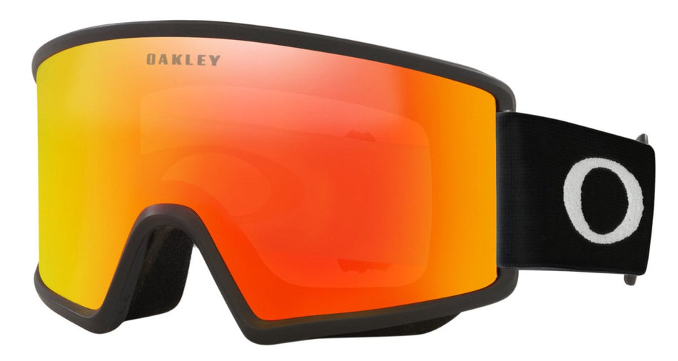 Oakley Target Line M Goggles Matte Black / Fire Iridium - Elevation107