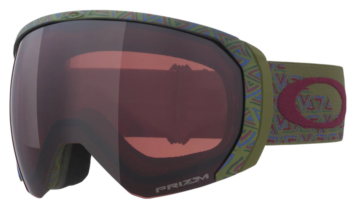 Oakley Flight Path L Goggles Dark Brush Cascade / Prizm Garnet Iridium - Elevation107