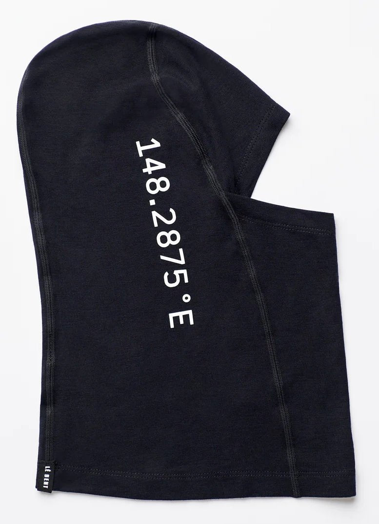 Le Bent Kids Core Midweight Balaclava Black - Elevation107