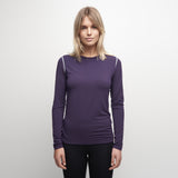 Le Bent Womens Crew 200 Base Layer Nightshade