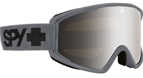 Spy Crusher Elite Goggles Matte Grey / HD Bronze with Silver Spectra Mirror
