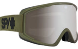 Spy Crusher Elite Goggles Matte Olive / Bronze with Silver Spectra Mirror