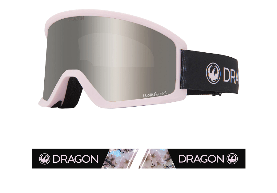 Dragon DX3 OTG Snow Goggles Sakura / Lumalens Silver Ion - Elevation107