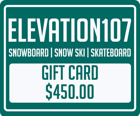 Elevation107 e-Gift Card $450
