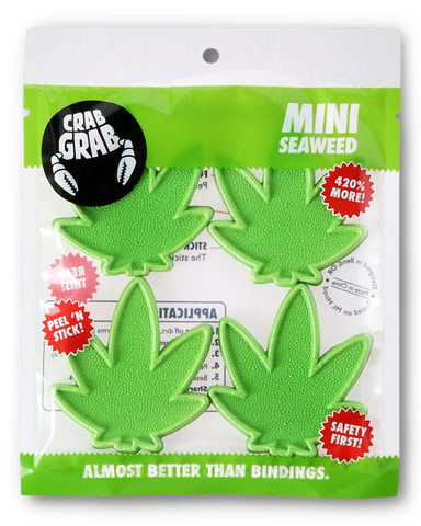 Crab Grab Mini Seaweed Stomp Pads 4 Pack Green