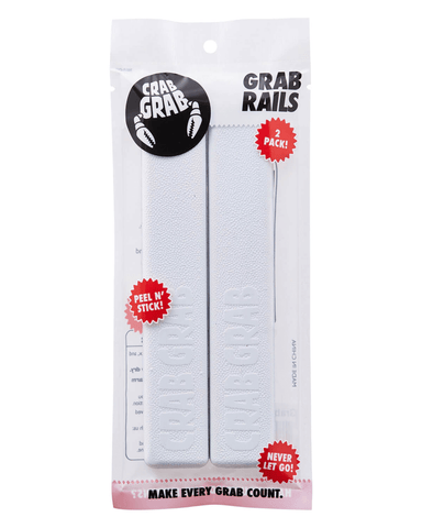 Crab Grab Grab Rails 2 Pack White