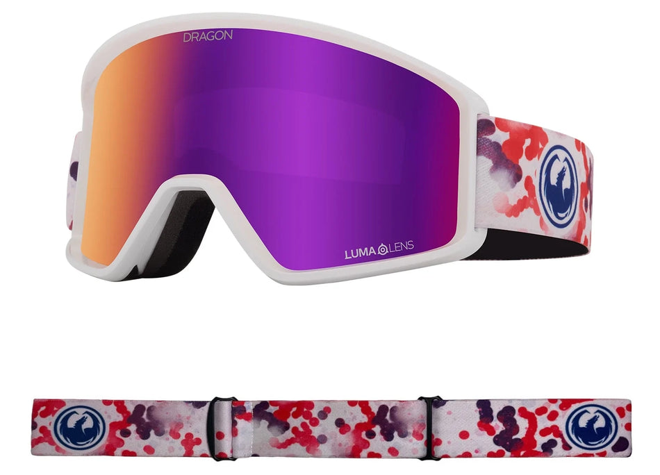 Dragon DXT OTG Snow Goggles Koi Lite / Lumalens Purple Ion - Elevation107