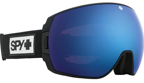 Spy Legacy Goggles 2023 Matte Black / HD Plus Bronze with Dark Blue Spectra Mirror + Spare Lens