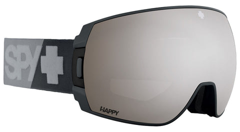 Spy Legacy Goggles 2023 Colourblock 2.0 Dark Grey / Happy Bronze with Silver Spectra Mirror + Spare Lens