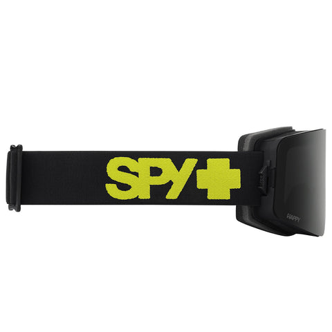 Spy Marauder Goggles 2023 Neon Yellow / Happy Grey Green with Black Spectra Mirror + Spare Lens