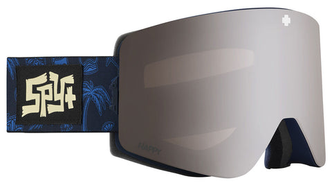 Spy Marauder Goggles 2024 Chris Rasman / Happy Bronze Silver Spectra Mirror + Spare Lens